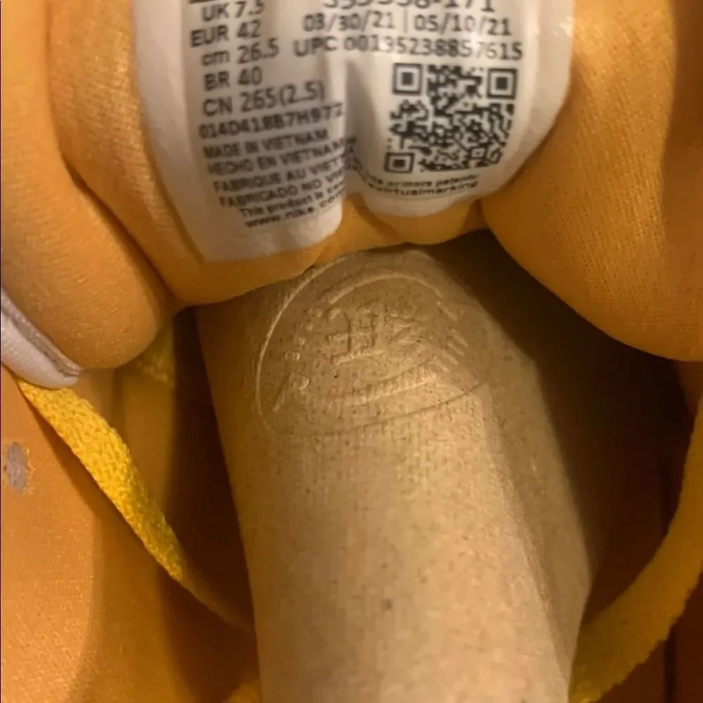 AIR JORDAN 1 LOW POLLEN 553558-171 Sz 8.5